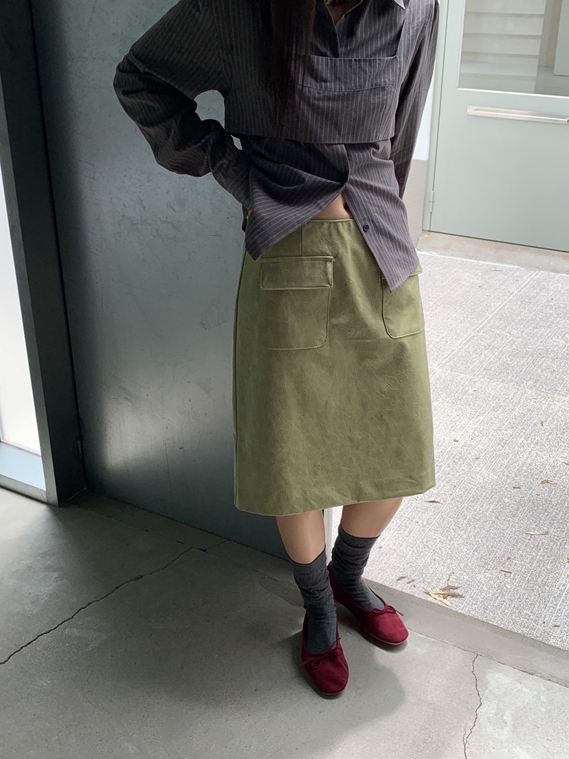MURMUR東大門實拍女裝新款熱賣休閑人氣時尚半身裙中短裙MURMUR半身裙/中短裙