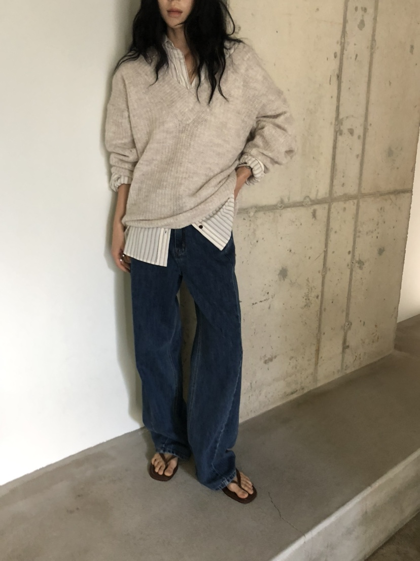 MOVENNE韓國代購女士新款休閑推薦時尚人氣真品熱賣牛仔褲MOVENNE牛仔褲