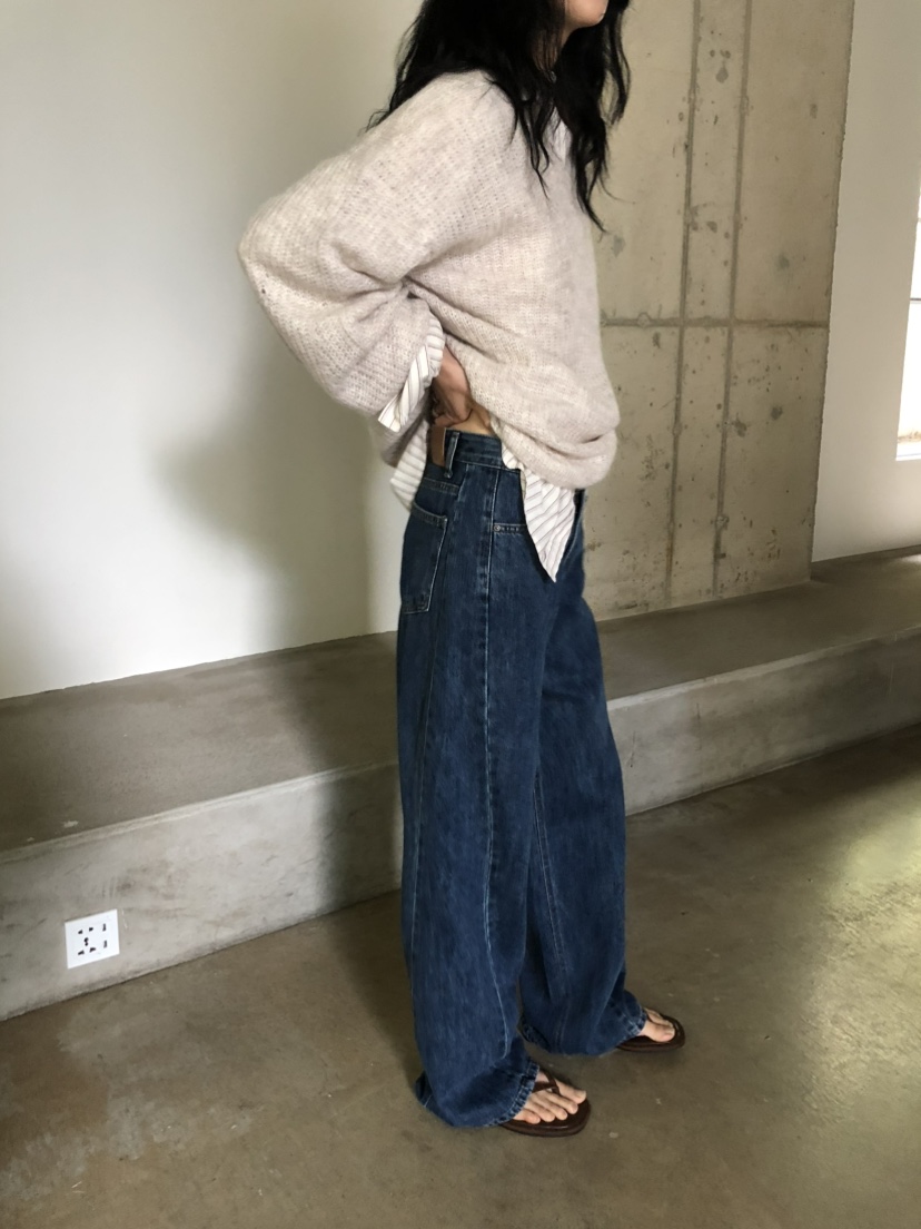 MOVENNE韓國代購女士新款休閑推薦時尚人氣真品熱賣牛仔褲MOVENNE牛仔褲