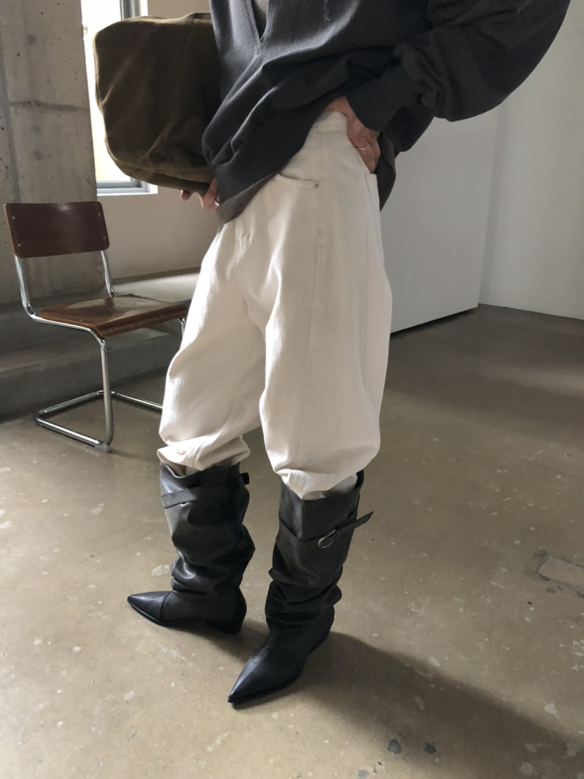 MOVENNE韓國代購女士新款休閑推薦時尚人氣真品熱賣牛仔褲MOVENNE牛仔褲