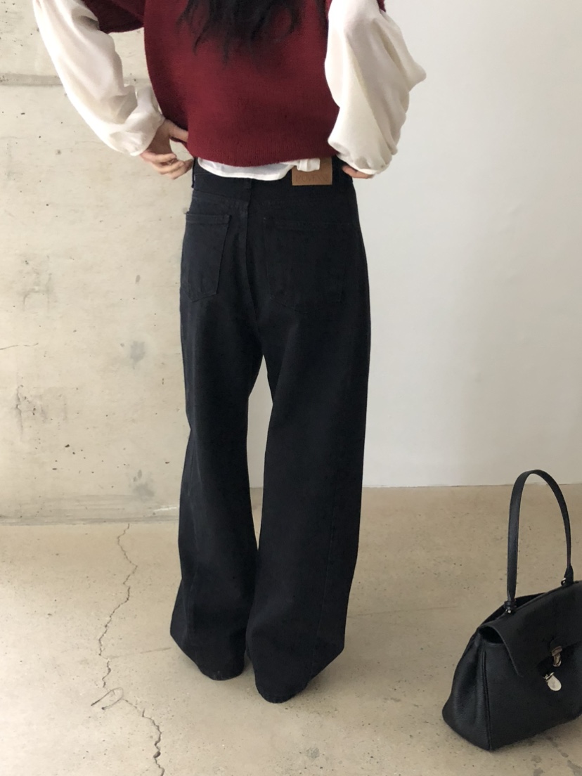 MOVENNE韓國代購女士新款休閑推薦時尚人氣真品熱賣牛仔褲MOVENNE牛仔褲