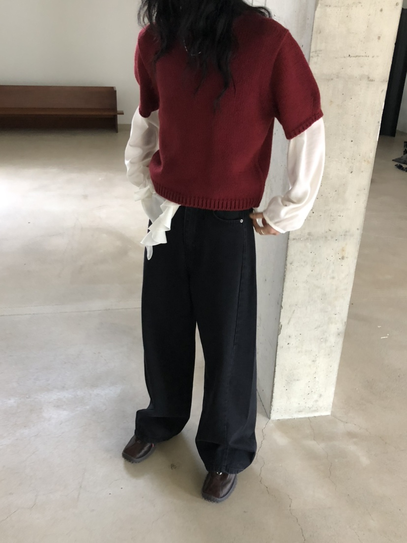 MOVENNE韓國代購女士新款休閑推薦時尚人氣真品熱賣牛仔褲MOVENNE牛仔褲