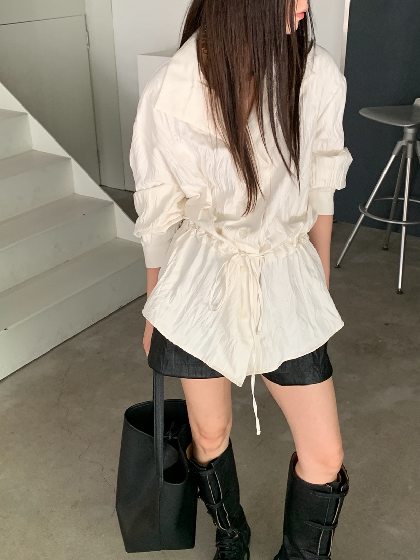 MURMUR東大門直郵女裝新品時尚休閑真品推薦熱賣襯衫蕾絲衫MURMUR襯衫/蕾絲衫
