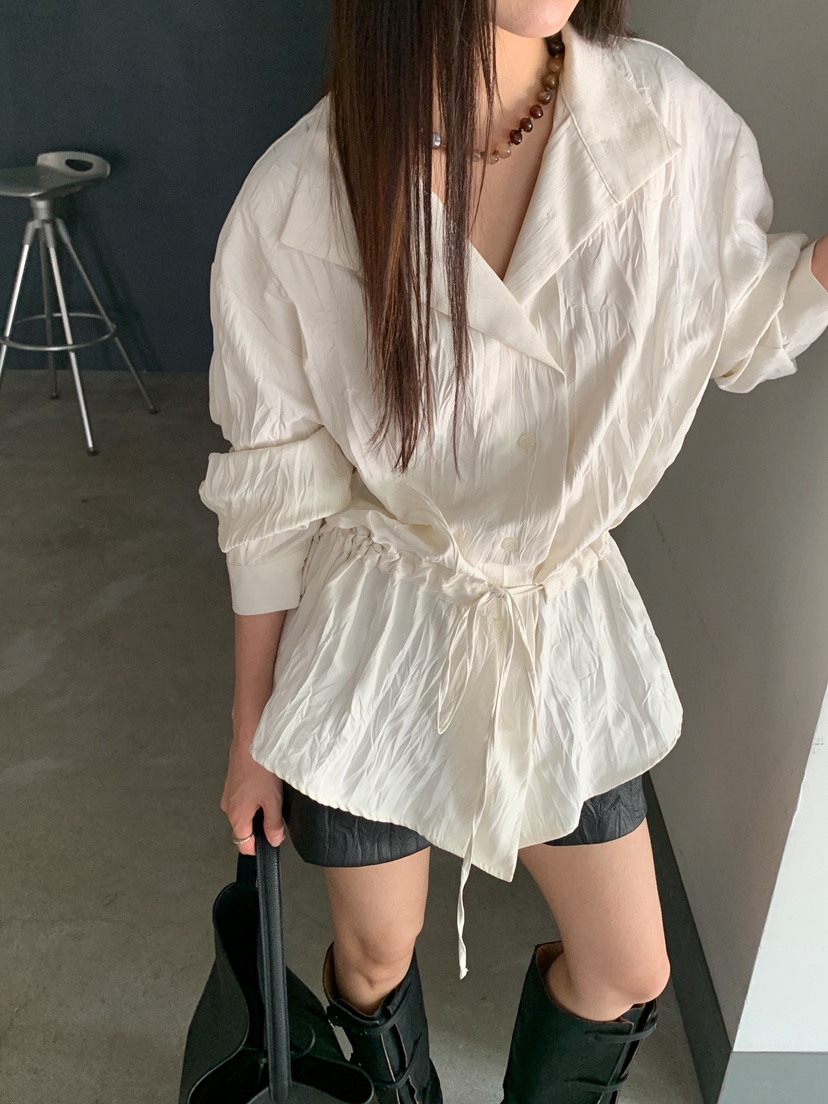 MURMUR東大門直郵女裝新品時尚休閑真品推薦熱賣襯衫蕾絲衫MURMUR襯衫/蕾絲衫