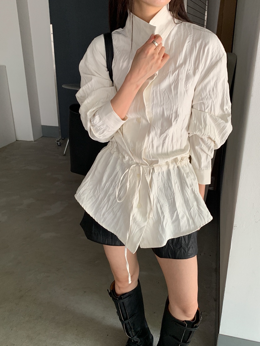 MURMUR東大門直郵女裝新品時尚休閑真品推薦熱賣襯衫蕾絲衫MURMUR襯衫/蕾絲衫