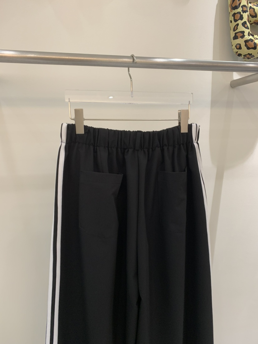 OKIE韓國直郵女士新品人氣時尚真品熱賣推薦休閑休閑褲條紋OKIE休閑褲