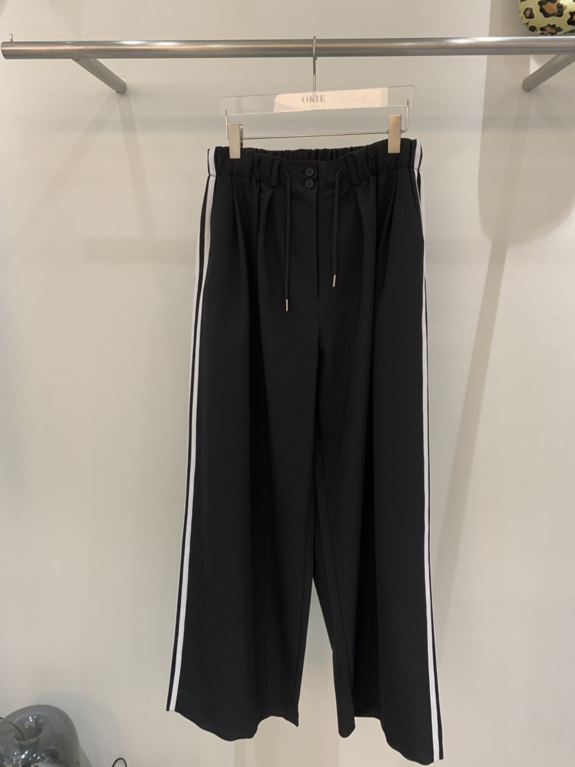 OKIE韓國直郵女士新品人氣時尚真品熱賣推薦休閑休閑褲條紋OKIE休閑褲圖色2