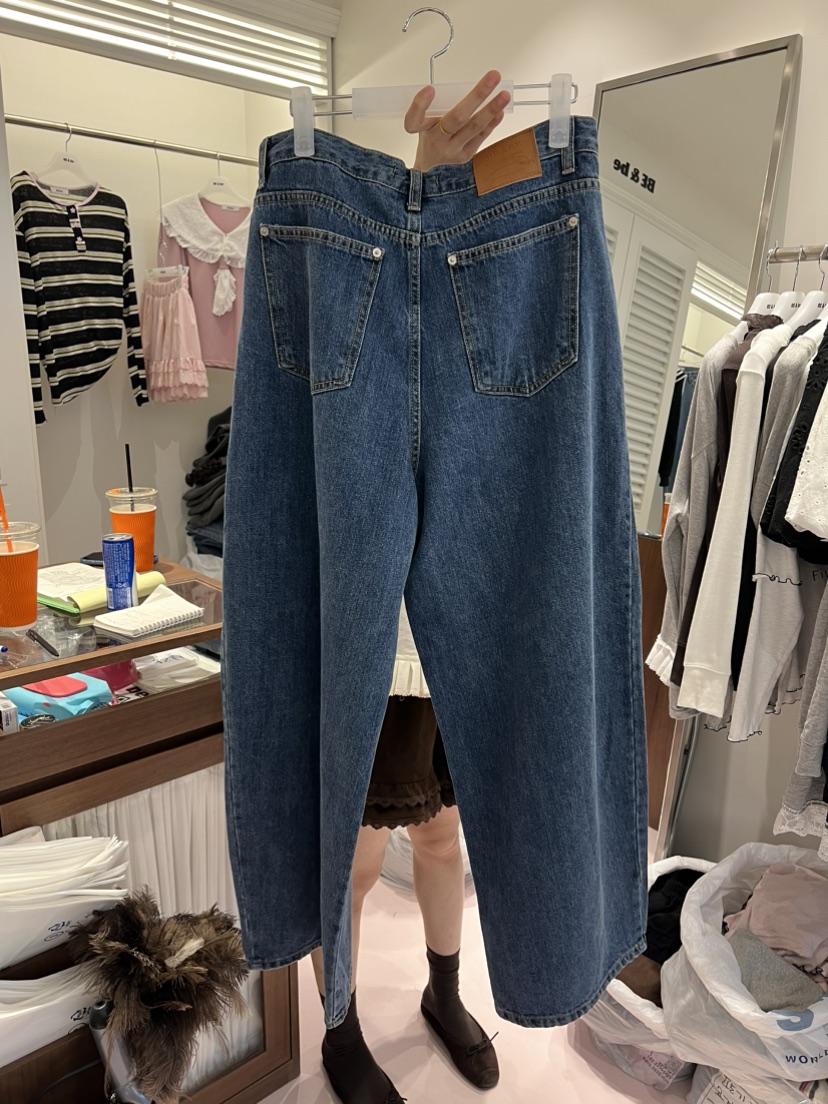 BE&amp;BE東大門直郵女裝新品休閑推薦真品熱賣牛仔褲運動BE&be牛仔褲