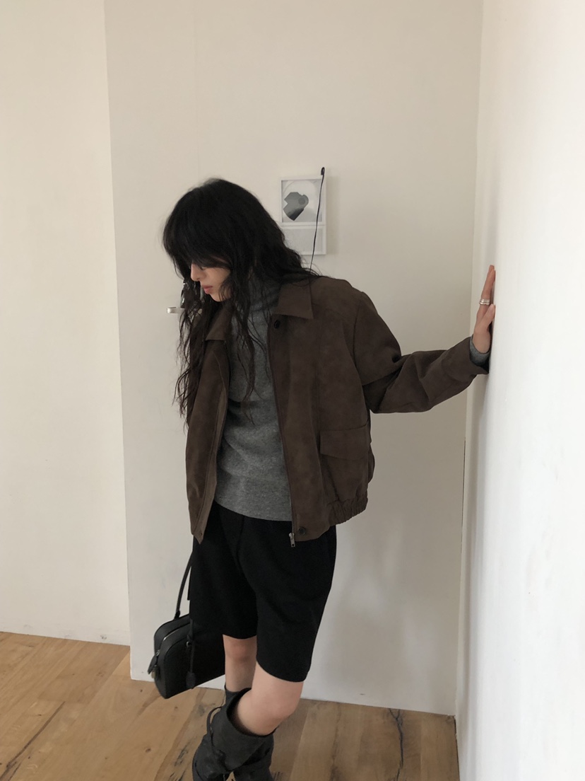 LE VASE韓國直郵女裝新品熱賣真品休閑人氣時尚推薦夾克LE VASE夾克