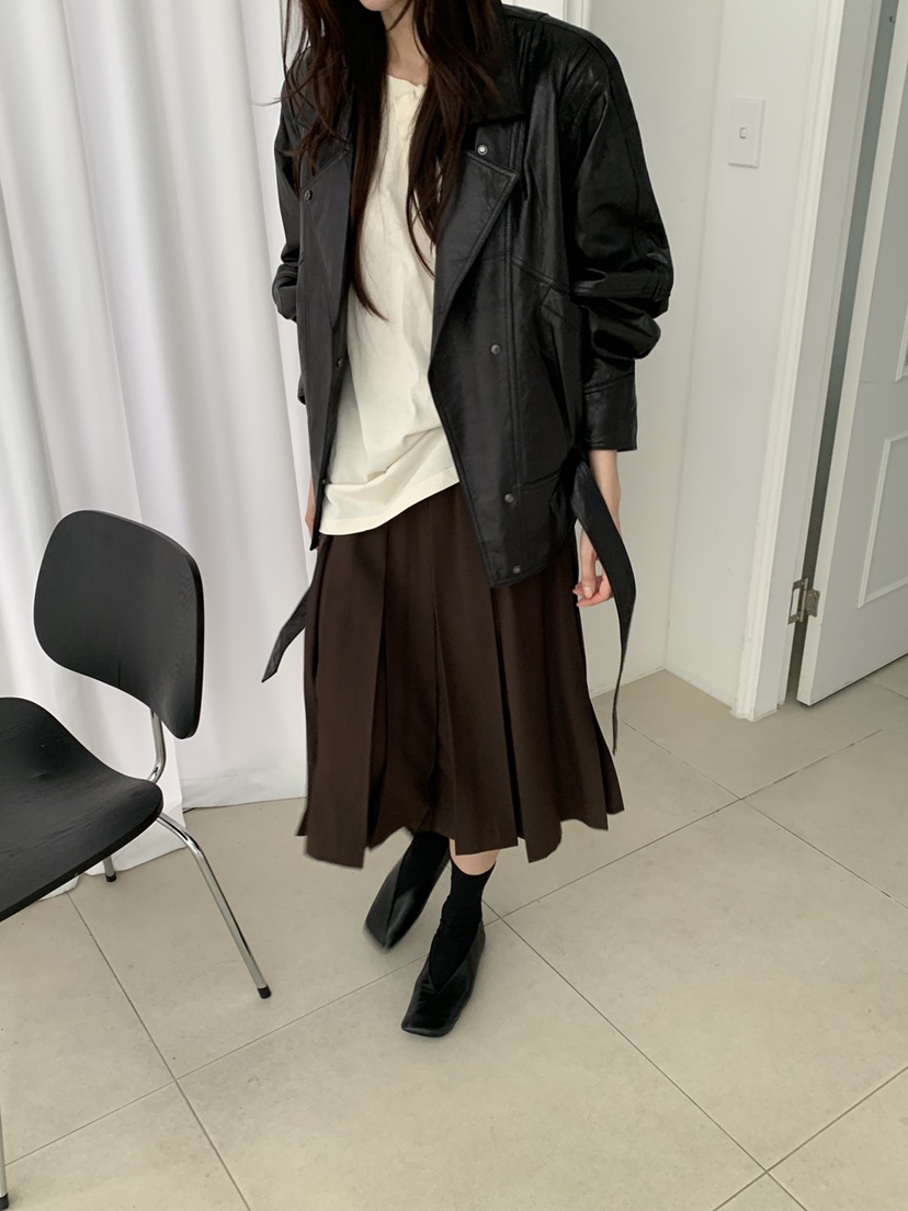 ATHEA東大門代購女士新款人氣熱賣時尚推薦真品休閑皮衣羊皮ATHEA皮衣