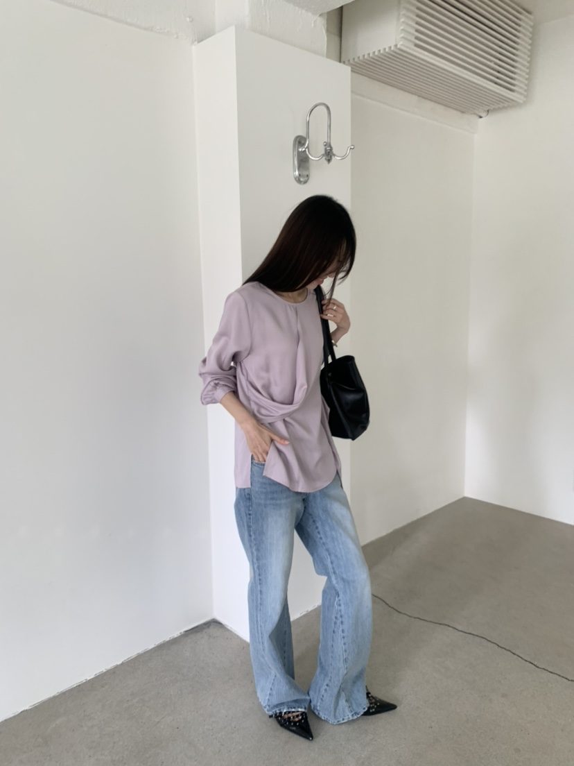 LE AVE東大門直郵女裝新款熱賣時尚真品推薦人氣襯衫蕾絲衫LE AVE襯衫/蕾絲衫