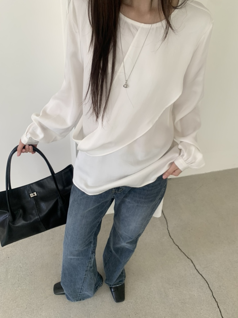 LE AVE東大門直郵女裝新款熱賣時尚真品推薦人氣襯衫蕾絲衫LE AVE襯衫/蕾絲衫