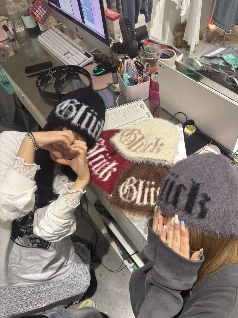OKIE東大門代購女裝新品推薦時尚熱賣真品休閑人氣帽子貂皮OKIE帽子