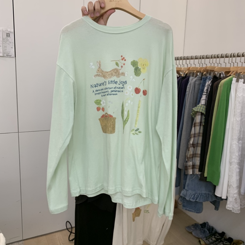 DOHWAJI韓國直郵女士新品真品熱賣休閑時尚人氣推薦長袖T恤DOHWAJI長袖T恤圖色2