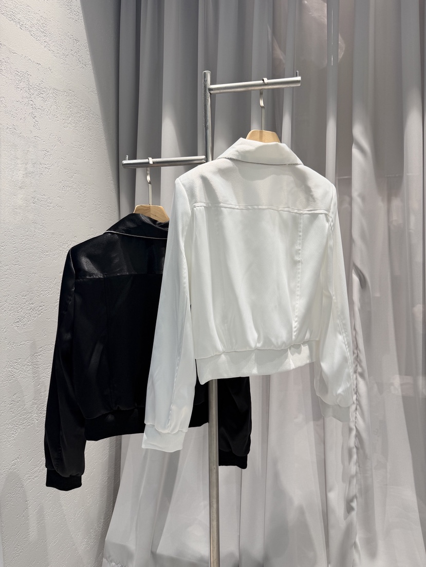 CLOTH韓國直郵女裝新品時尚人氣熱賣真品推薦休閑夾克緞面CLOTH夾克