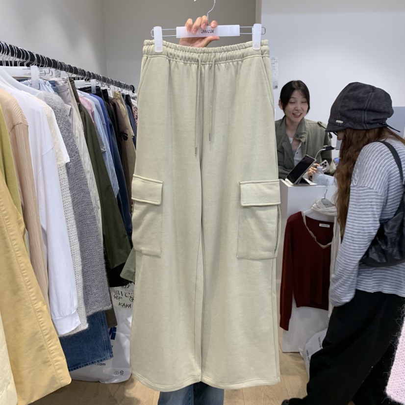 RUMIRU/AWEAR東大門實拍女裝新款時尚休閑人氣休閑褲口袋awear/RUMIRU休閑褲圖色1