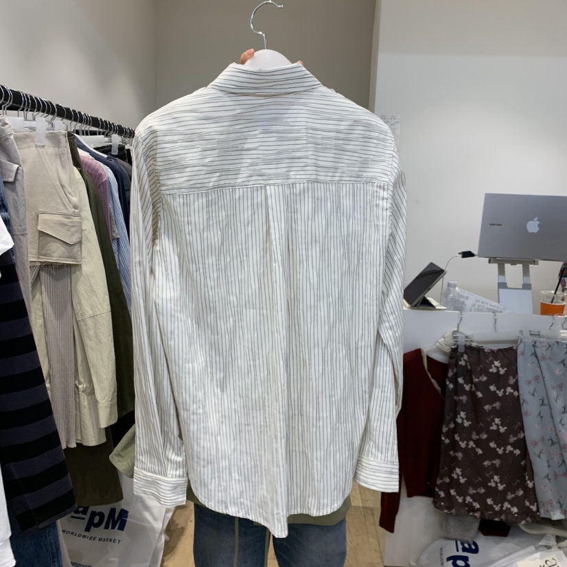 RUMIRU/AWEAR東大門實拍女士新品真品熱賣襯衫蕾絲衫條紋awear/RUMIRU襯衫/蕾絲衫