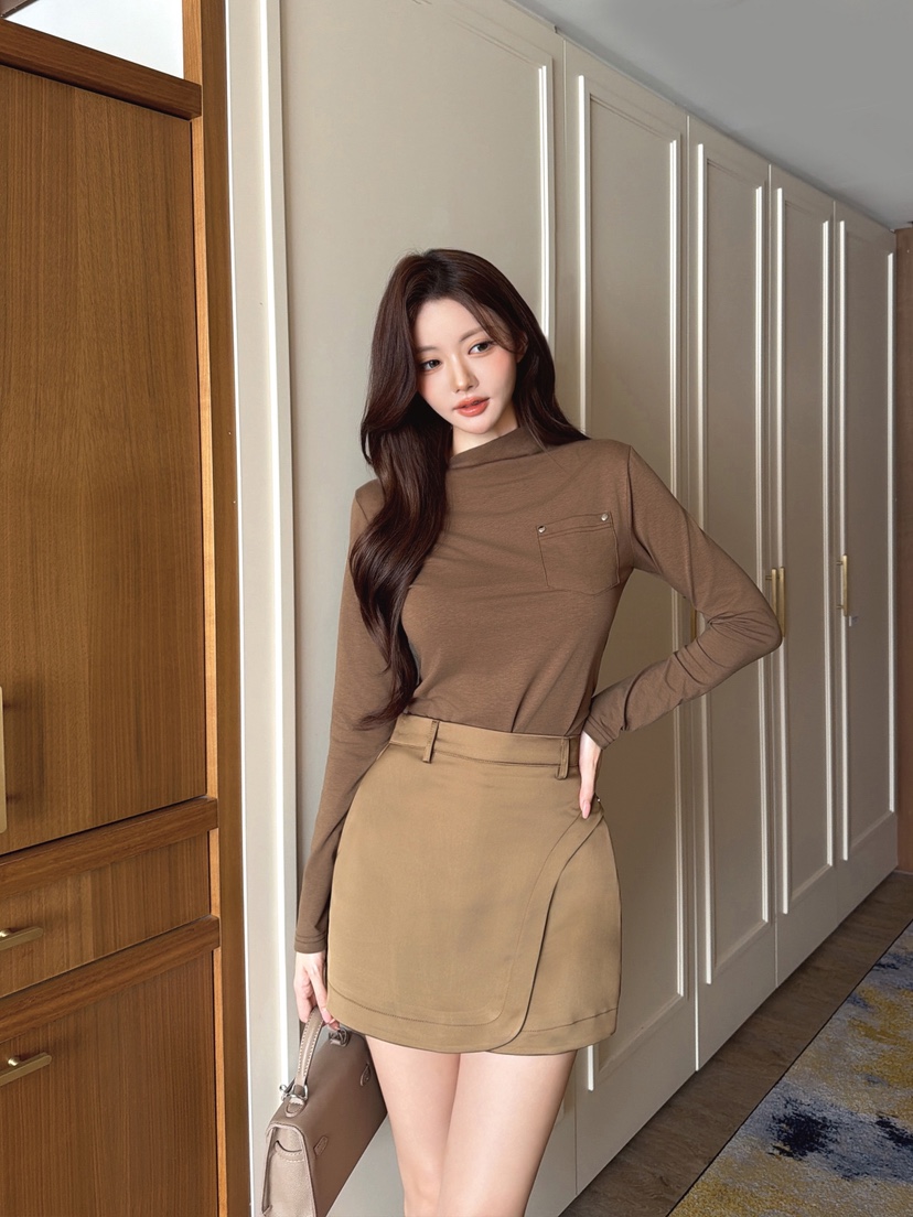 CLOTH東大門直郵女裝新品推薦熱賣休閑時尚真品人氣長袖T恤CLOTH長袖T恤
