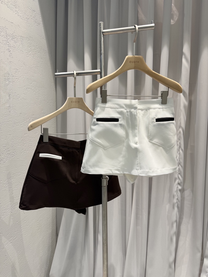 CLOTH東大門實拍女裝新款時尚熱賣休閑推薦人氣真品短裙CLOTH短裙