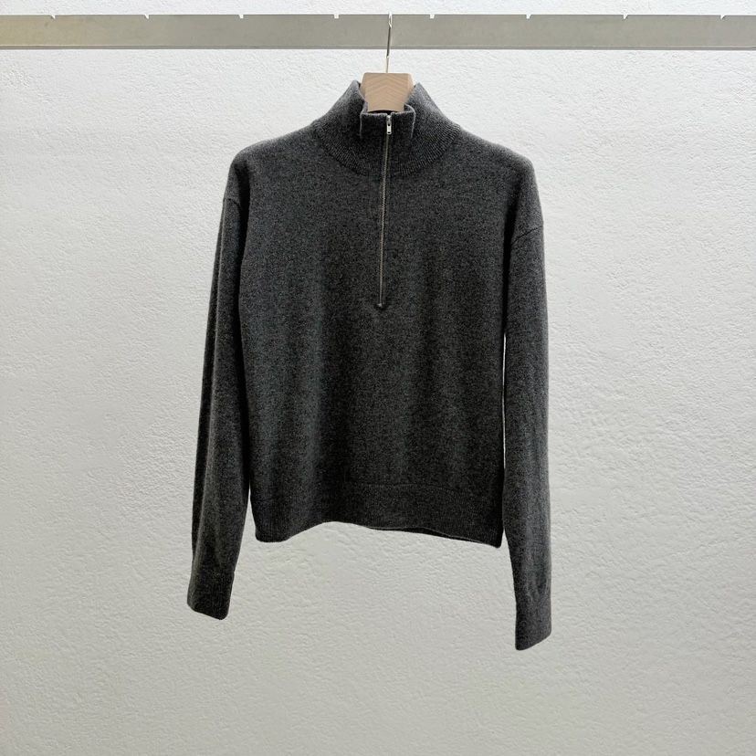 STATEMENT東大門代購女士新品真品時尚推薦熱賣針織衫拉鏈STATEMENT針織衫圖色2灰色