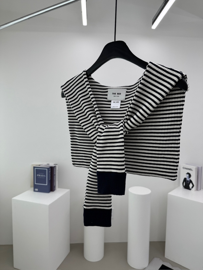 RED-A東大門代購女裝新品休閑真品熱賣人氣圍巾披肩條紋RED-A圍巾/披肩圖色3