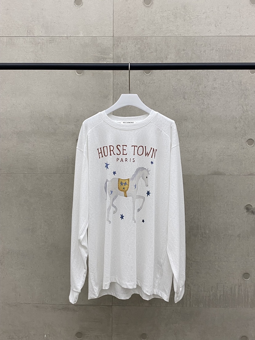MUCH MORE/JACKPOT東大門實拍女裝新款真品時尚長袖T恤MUCH MORE/JACKPOT長袖T恤圖色1