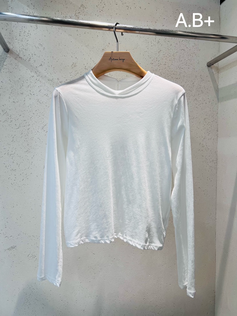 AUTUMN BEIGE東大門代購女裝新品休閑熱賣人氣真品長袖T恤A.b+/AUTUMN BEIGE長袖T恤圖色1