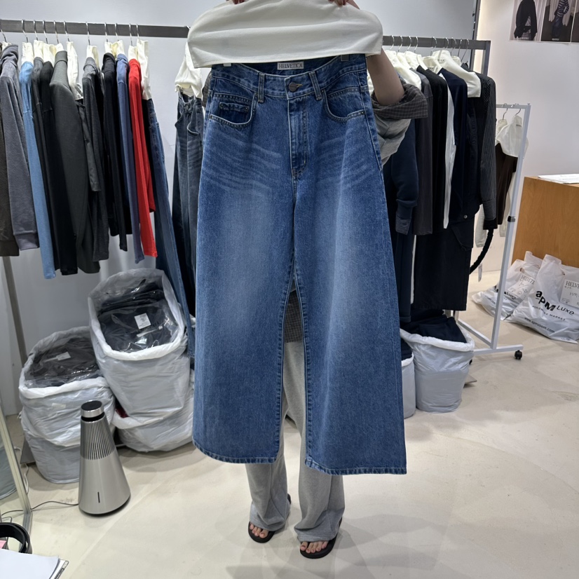 HELVETICA PLUS東大門直郵女士新品休閑時尚熱賣真品牛仔褲HELVETICA牛仔褲圖色1