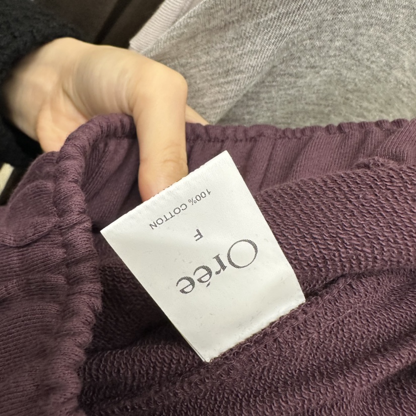 OREE東大門代購女裝新品時尚真品人氣熱賣推薦休閑休閑褲Oree休閑褲