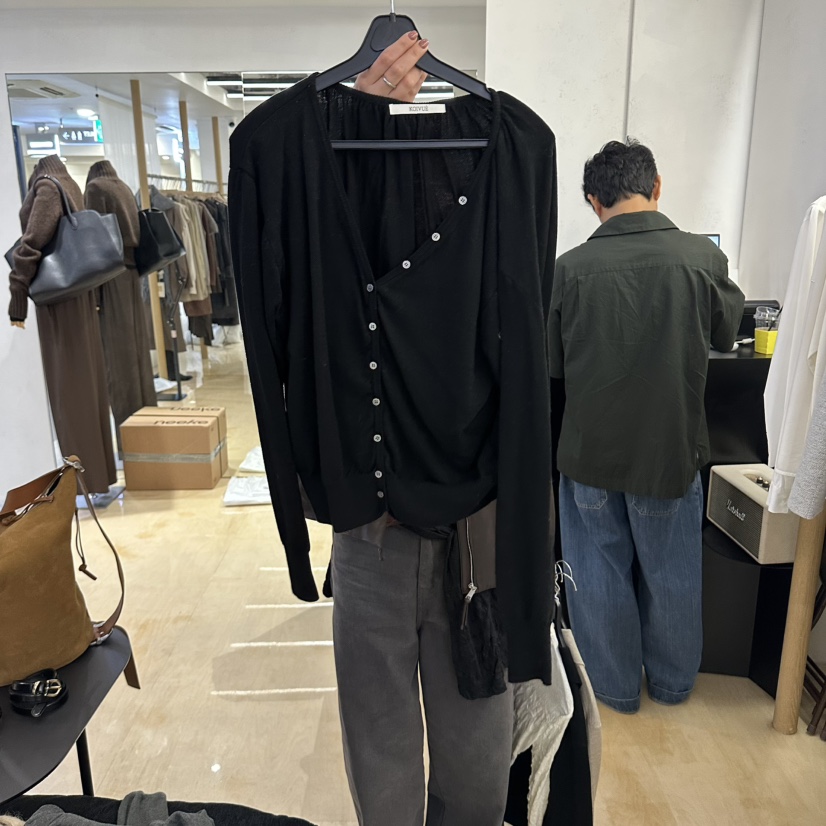 KOIVUE東大門代購女士新品真品熱賣休閑人氣推薦時尚開衫KOIVUE開衫圖色2