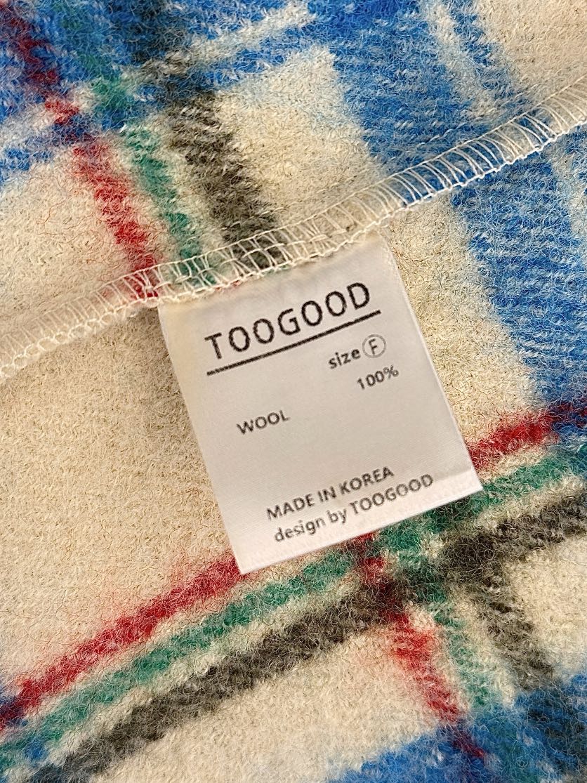 TOOGOOD韓國代購女裝新品時尚人氣熱賣襯衫蕾絲衫羊毛格紋TOOGOOD襯衫/蕾絲衫