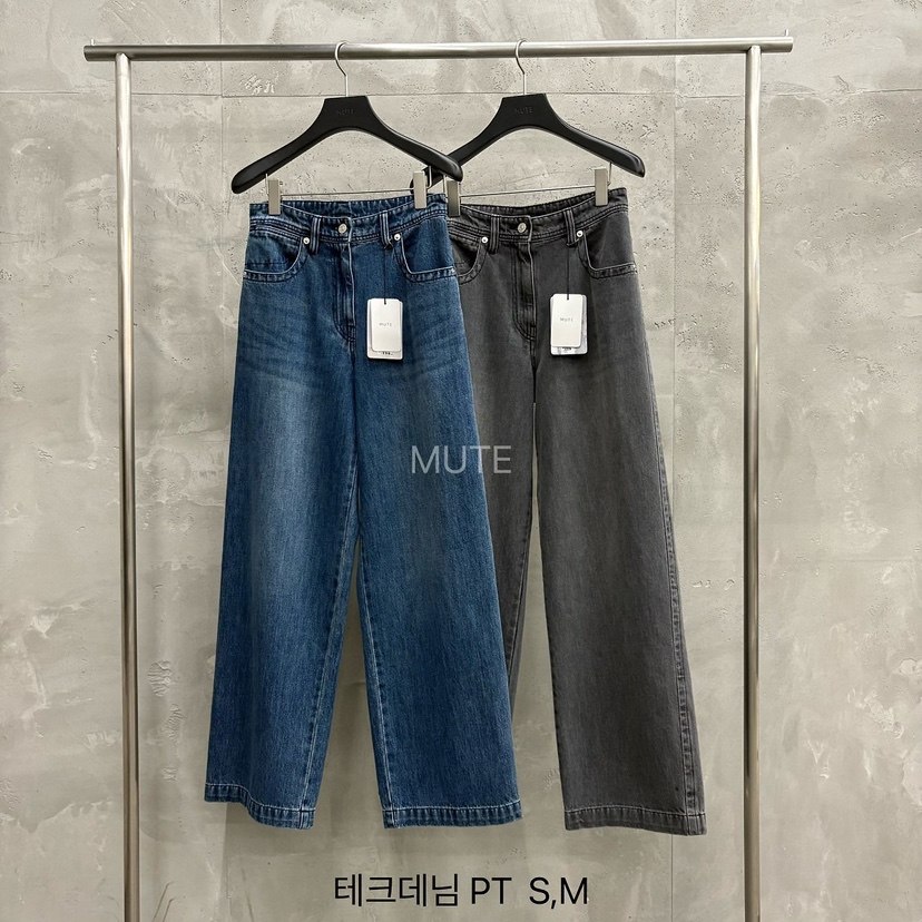 MUTE-P韓國代購女士新品時尚熱賣推薦休閑真品人氣牛仔褲MUTE牛仔褲