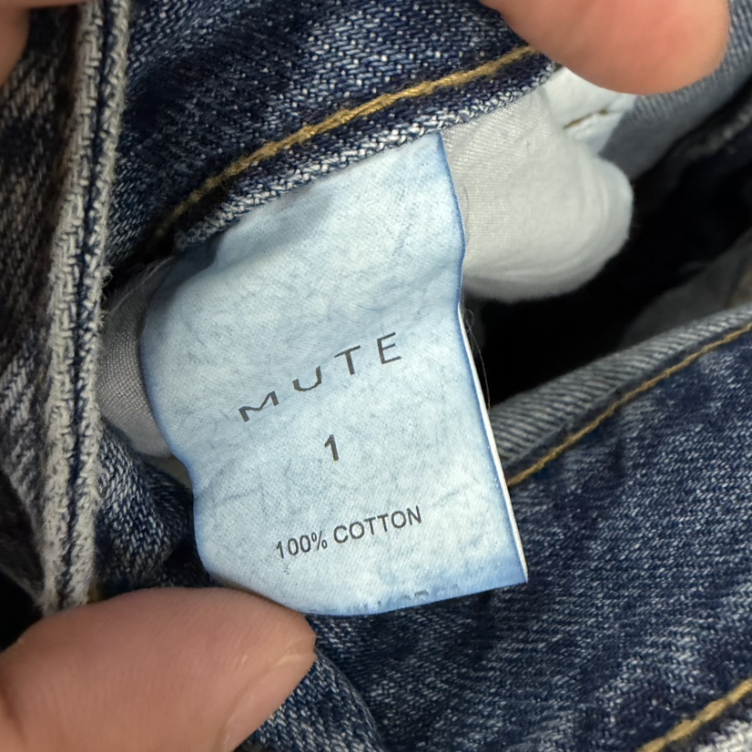 MUTE-P韓國代購女士新品時尚熱賣推薦休閑真品人氣牛仔褲MUTE牛仔褲