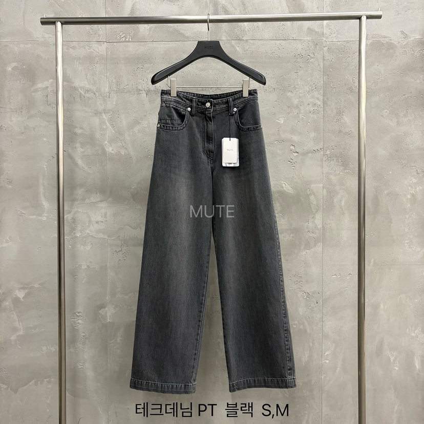 MUTE-P韓國代購女士新品時尚熱賣推薦休閑真品人氣牛仔褲MUTE牛仔褲圖色2