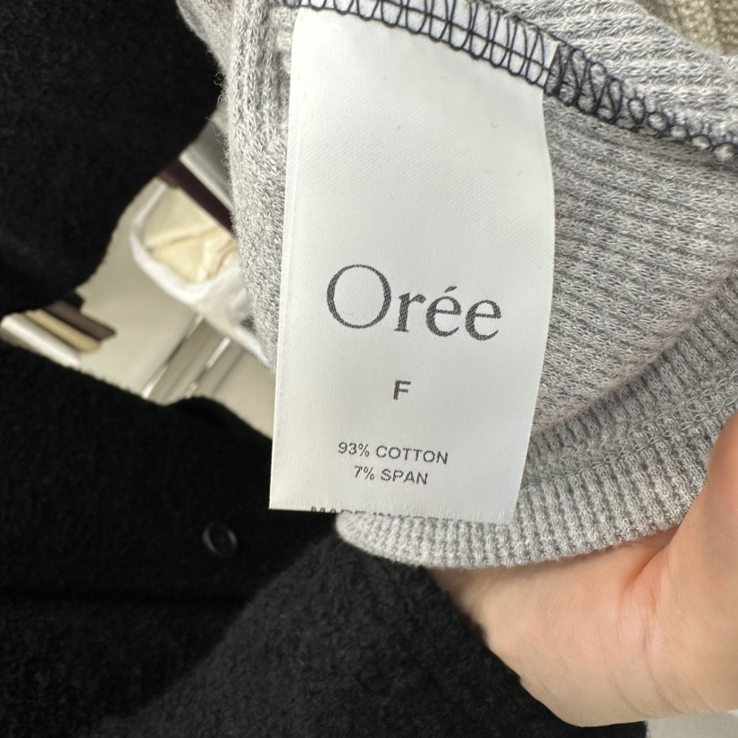 OREE東大門實拍女裝新款推薦休閑人氣熱賣真品時尚長袖T恤Oree長袖T恤