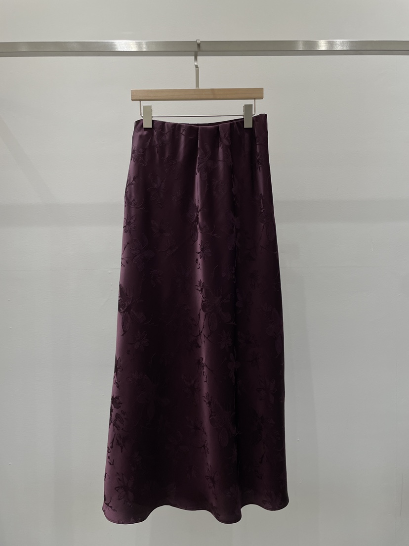RE STYLE-Q韓國直郵女士新品休閑真品熱賣推薦長裙提花RE STYLE長裙