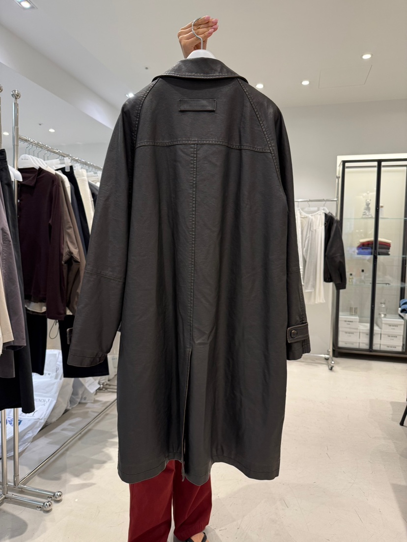 THE BRUNCH東大門實拍女士新品推薦熱賣真品休閑長款風衣THE BRUNCH長款風衣