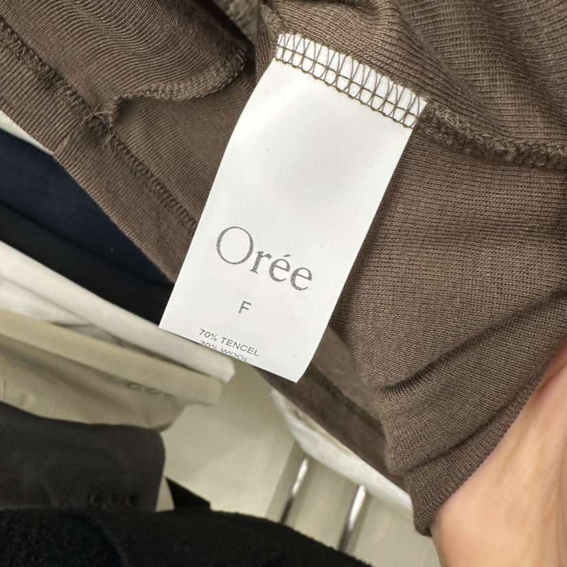 OREE東大門直郵女裝新品人氣推薦真品時尚熱賣休閑長袖T恤Oree長袖T恤