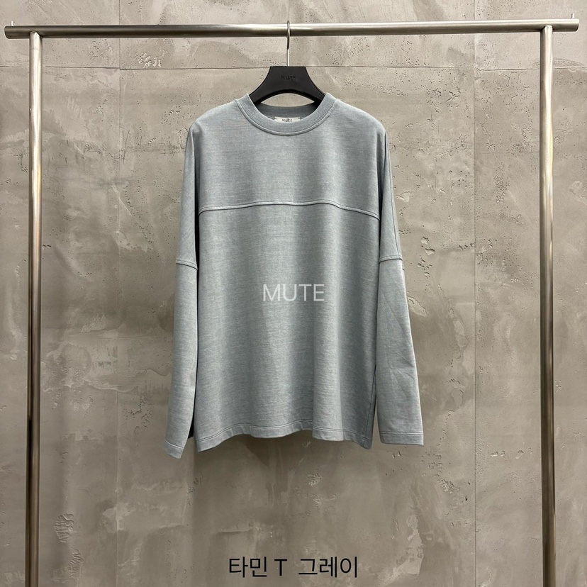 MUTE-P東大門直郵女裝新款真品推薦時尚熱賣人氣長袖T恤MUTE長袖T恤圖色2