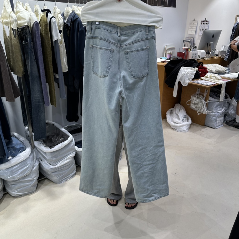 HELVETICA PLUS東大門代購女裝新款推薦人氣真品熱賣牛仔褲HELVETICA牛仔褲