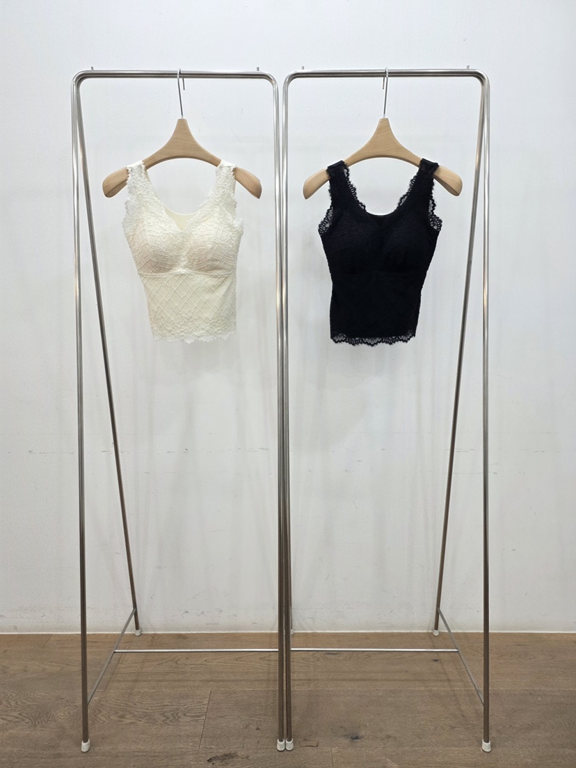 LE MIU東大門實拍女裝新款推薦熱賣休閑時尚吊帶背心蕾絲LE_MIU吊帶/背心