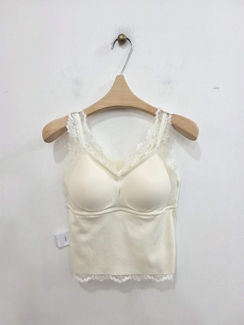 LE MIU東大門實拍女裝新款推薦熱賣休閑時尚吊帶背心蕾絲LE_MIU吊帶/背心