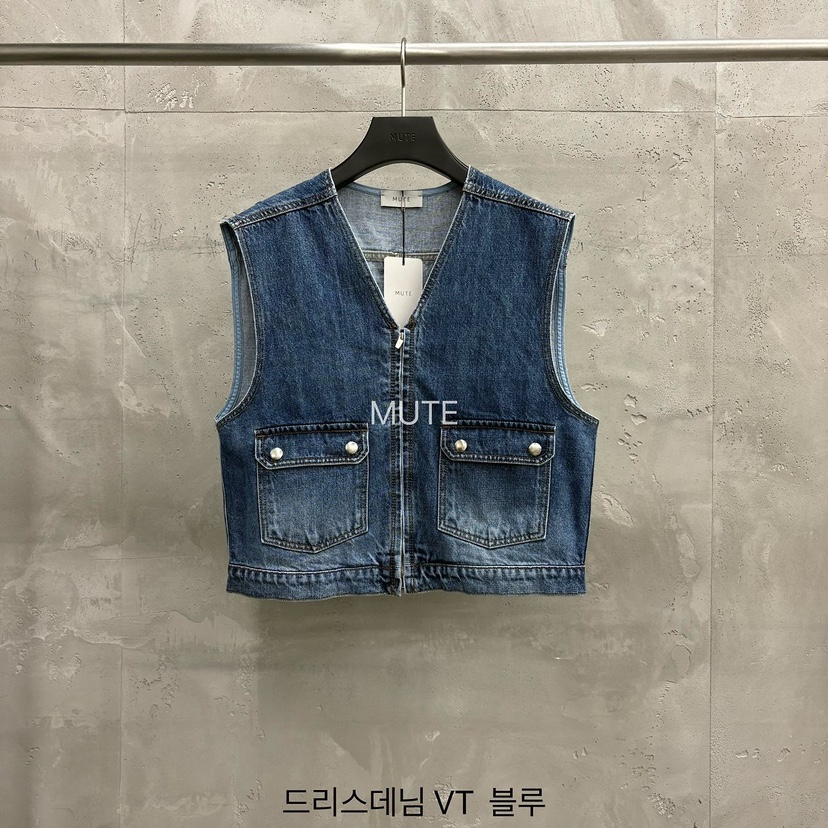 MUTE-P東大門直郵女裝新款時尚推薦熱賣真品休閑人氣馬甲MUTE馬甲圖色4