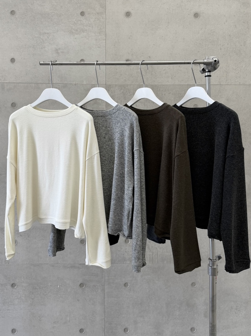 URBANE cloth韓國直郵女裝新品人氣休閑推薦長袖T恤羊毛URBANE cloth長袖T恤