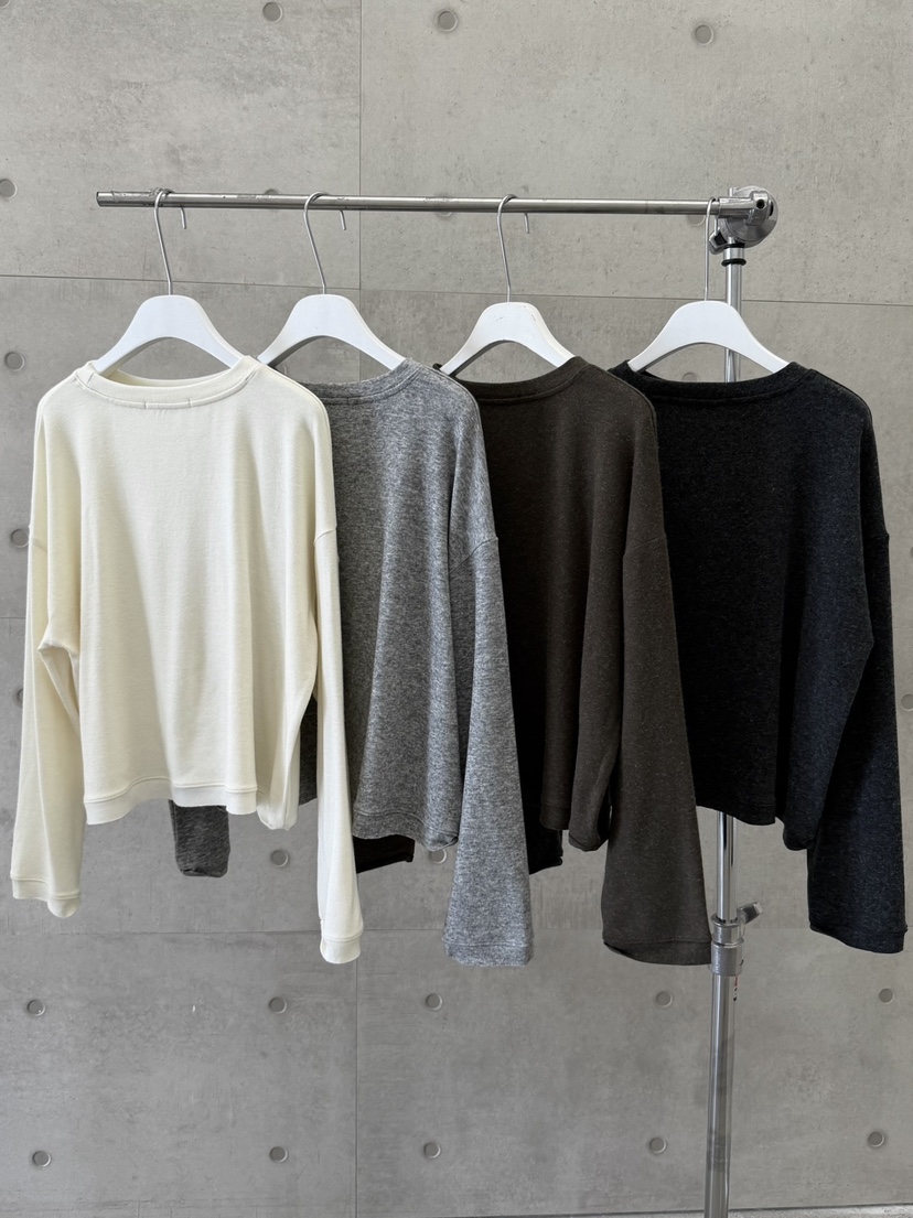 URBANE cloth韓國直郵女裝新品人氣休閑推薦長袖T恤羊毛URBANE cloth長袖T恤