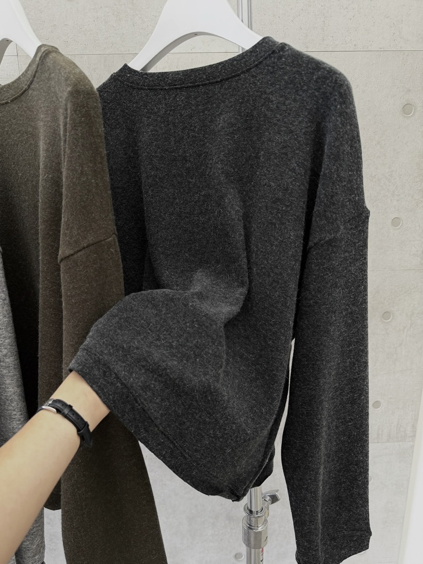 URBANE cloth韓國直郵女裝新品人氣休閑推薦長袖T恤羊毛URBANE cloth長袖T恤