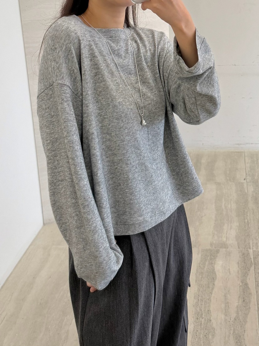 URBANE cloth韓國直郵女裝新品人氣休閑推薦長袖T恤羊毛URBANE cloth長袖T恤