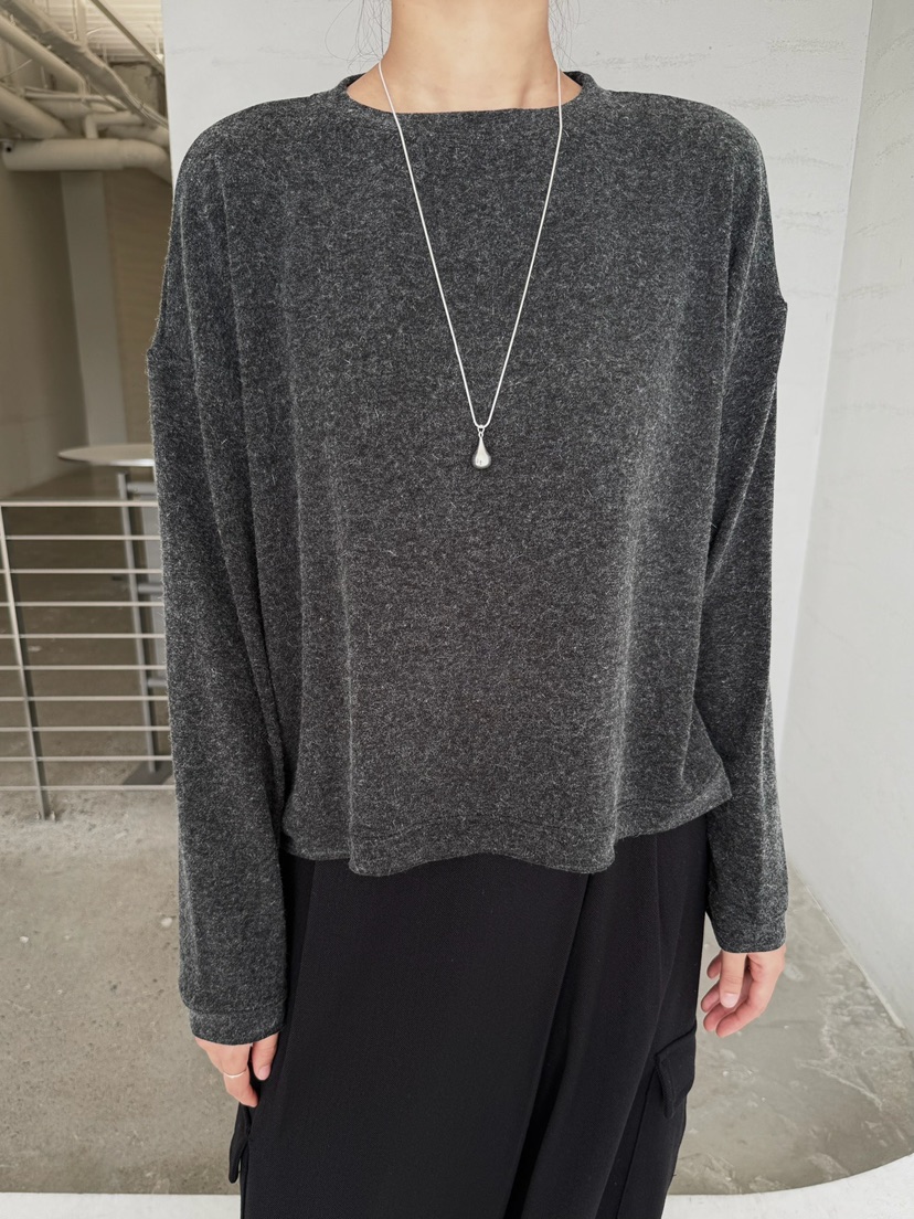 URBANE cloth韓國直郵女裝新品人氣休閑推薦長袖T恤羊毛URBANE cloth長袖T恤