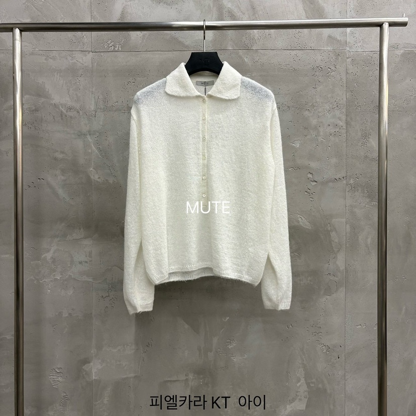 MUTE-P東大門代購女士新款熱賣時尚人氣真品休閑推薦針織衫MUTE針織衫圖色1