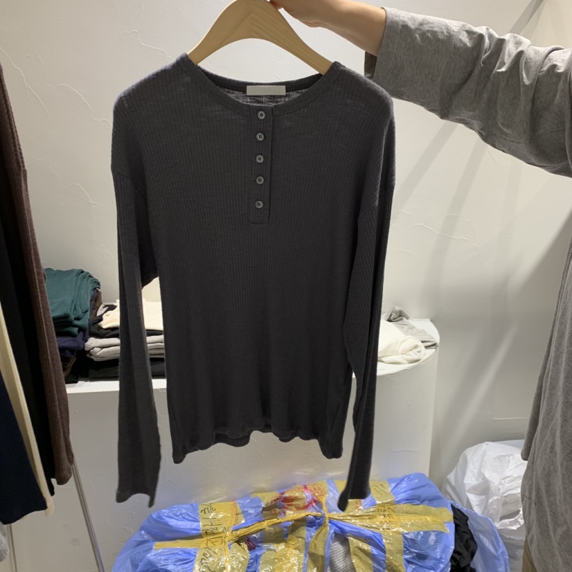TALK TALK韓國直郵女士新品真品人氣熱賣推薦休閑長袖T恤TALK TALK長袖T恤圖色3墨
